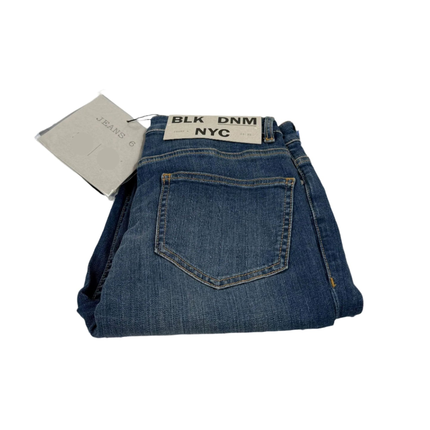 BLK DNM Womens Bridge Blue High Rise Jeans | Positivo Clothing