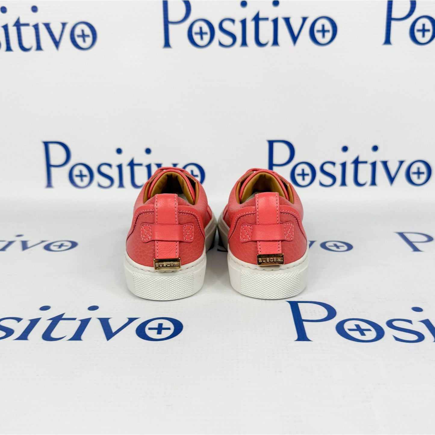 Buscemi 50MM Kid Parma Leather Sneakers | Positivo Clothing