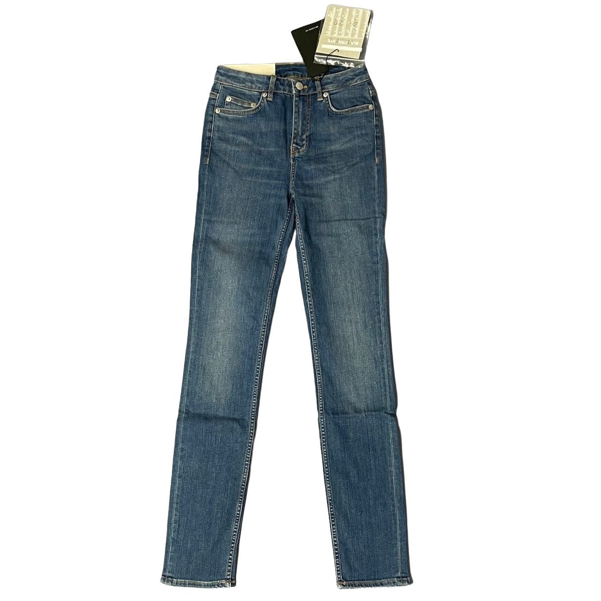 BLK DNM Womens Bridge Blue High Rise Jeans | Positivo Clothing