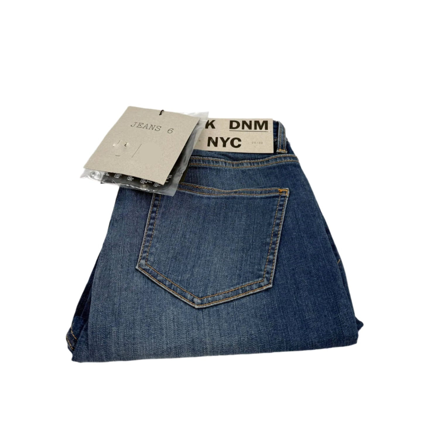 BLK DNM Womens Bridge Blue High Rise Jeans | Positivo Clothing