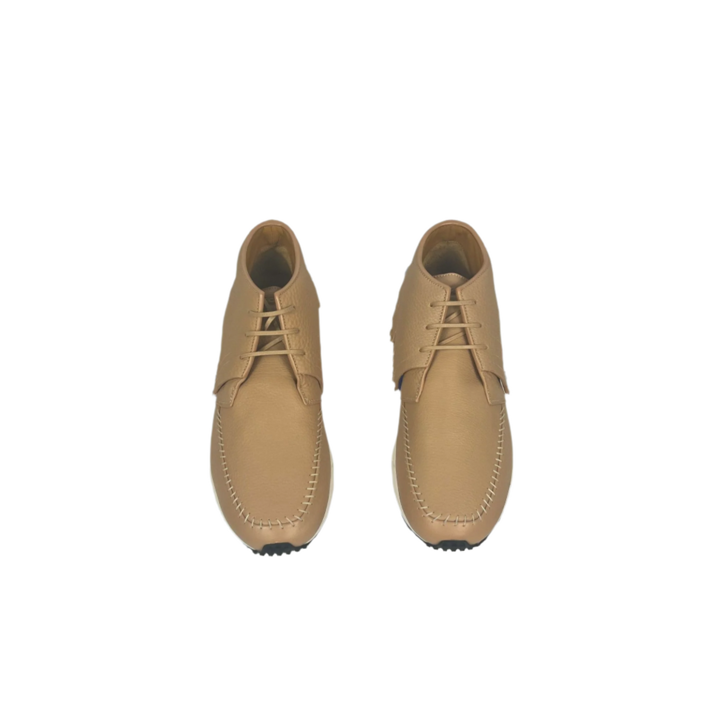 Buscemi Gladiator Nude Leather Sneakers