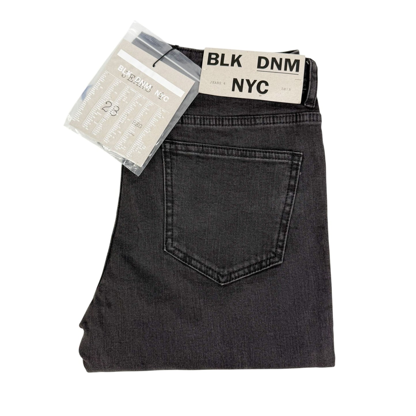 BLK DNM Women's Essex Grey Mid Rise Skinny Jeans | Positivo Clothing