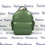 Buscemi Green Leather Backpack Bag | Positivo Clothing
