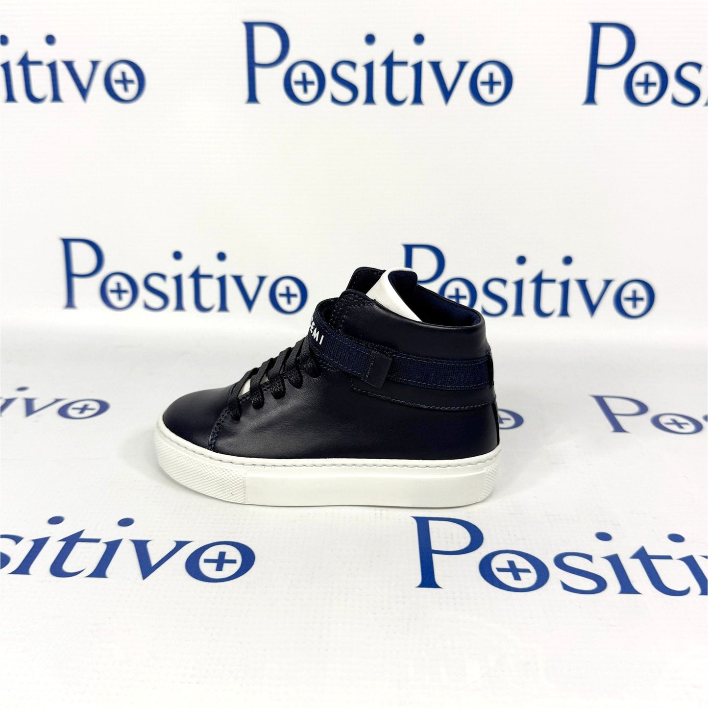 Buscemi 100MM Kid Sport Oceano Leather Sneakers | Positivo Clothing