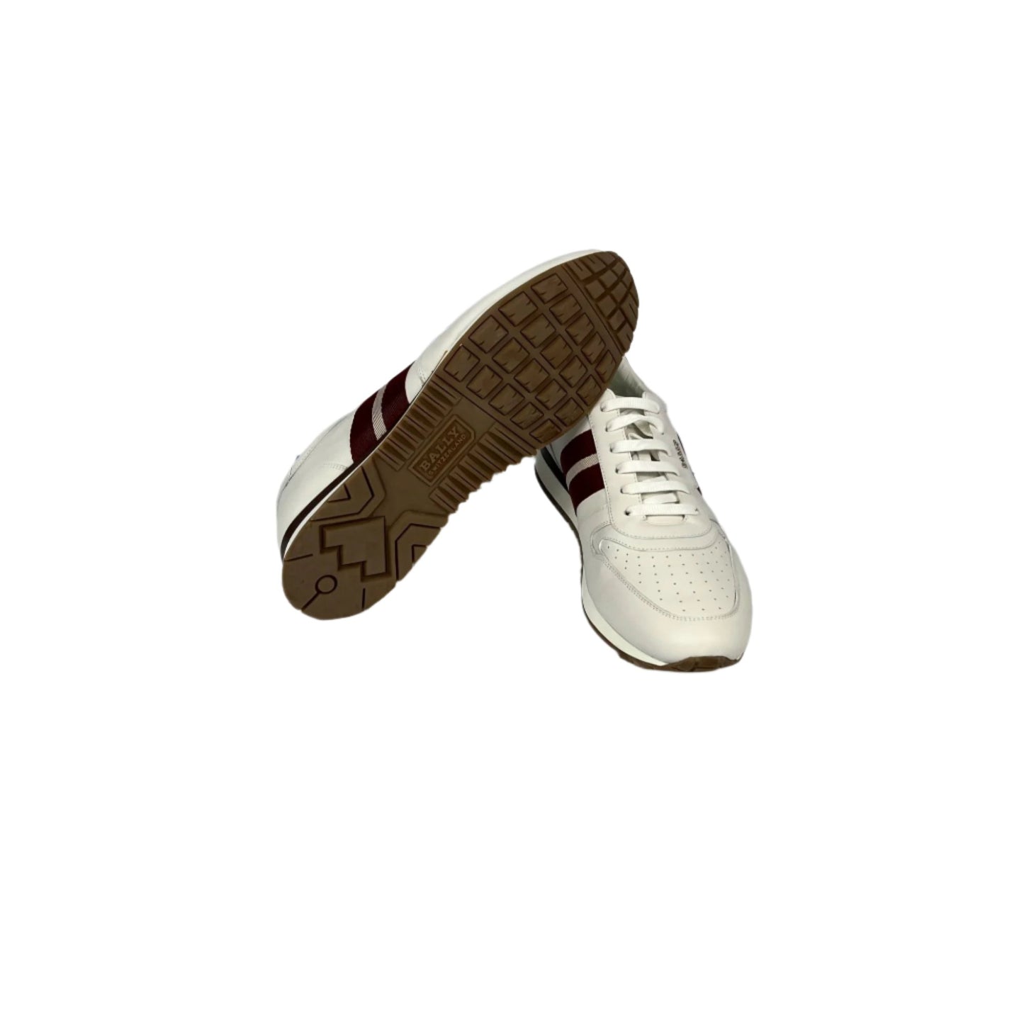 Bally Astel White Leather Sneakers | Positivo Clothing