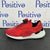 Buscemi Womens Run 2 Red Suede Sneakers SAMPLE | Positivo Clothing