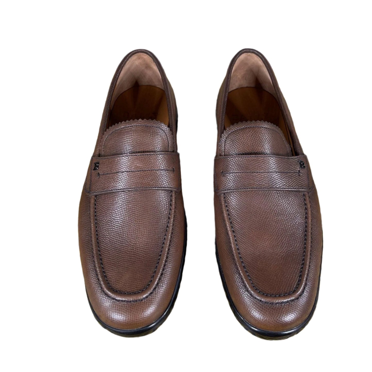 Bally Milno Coffee Leather Loafers | Positivo Clothing