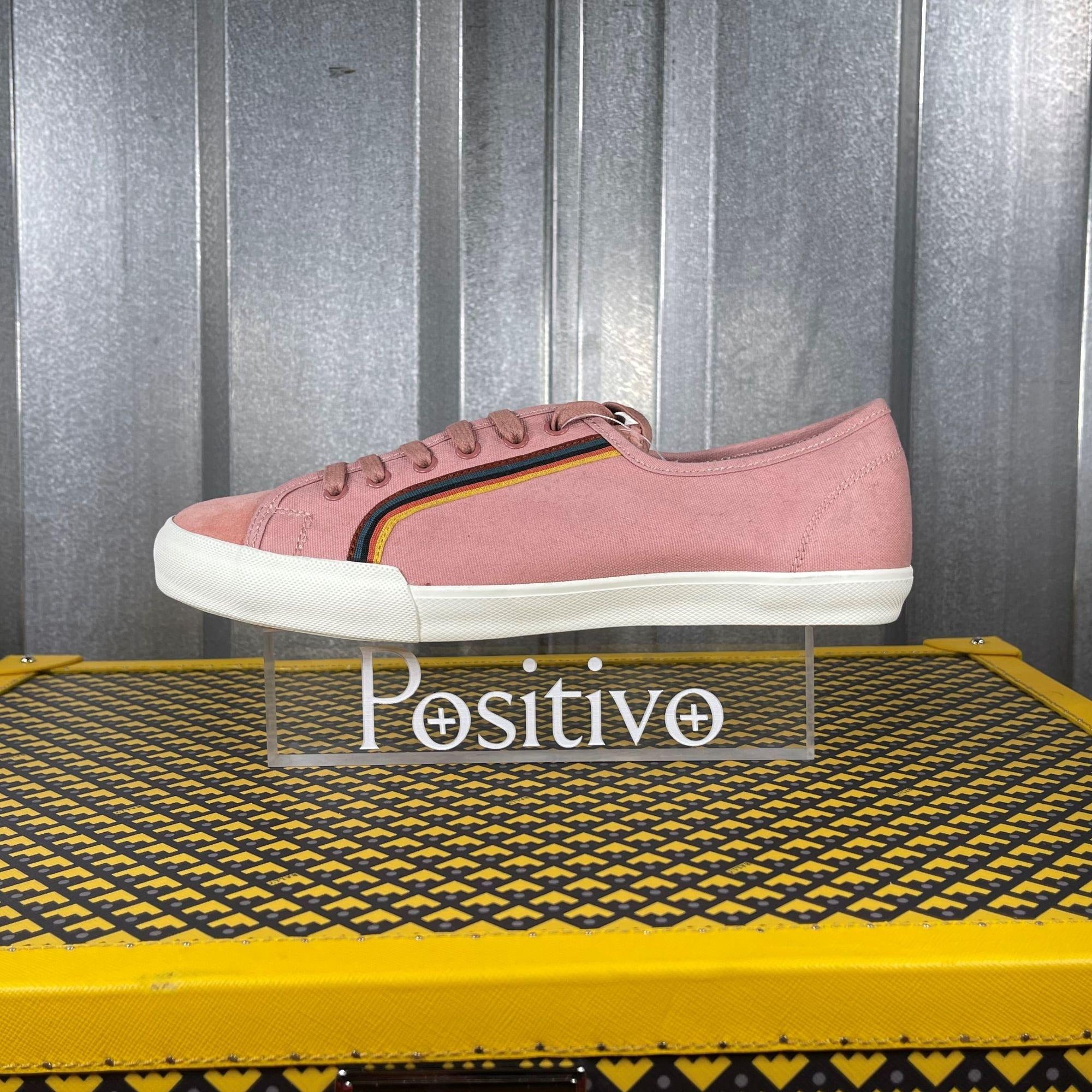 Paul Smith NEL03 Nelson Pink Sneakers DISPLAY w/ Replacement Box | Positivo Clothing