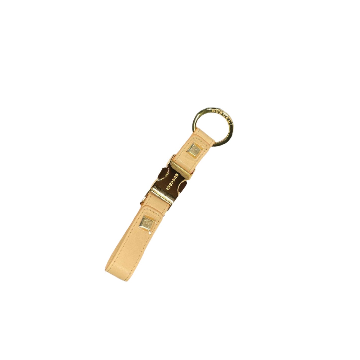 Buscemi Clip Keyholder Flat Natural Leather | Positivo Clothing