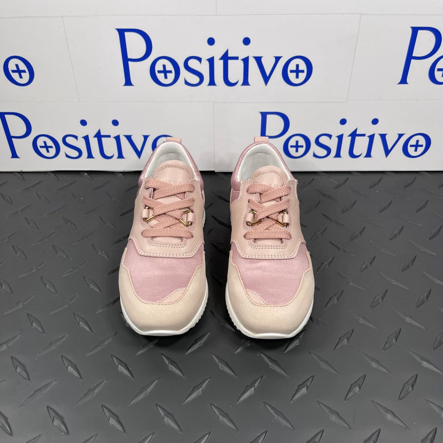 Buscemi Ventura Kid Rosa Leather Sneakers | Positivo Clothing