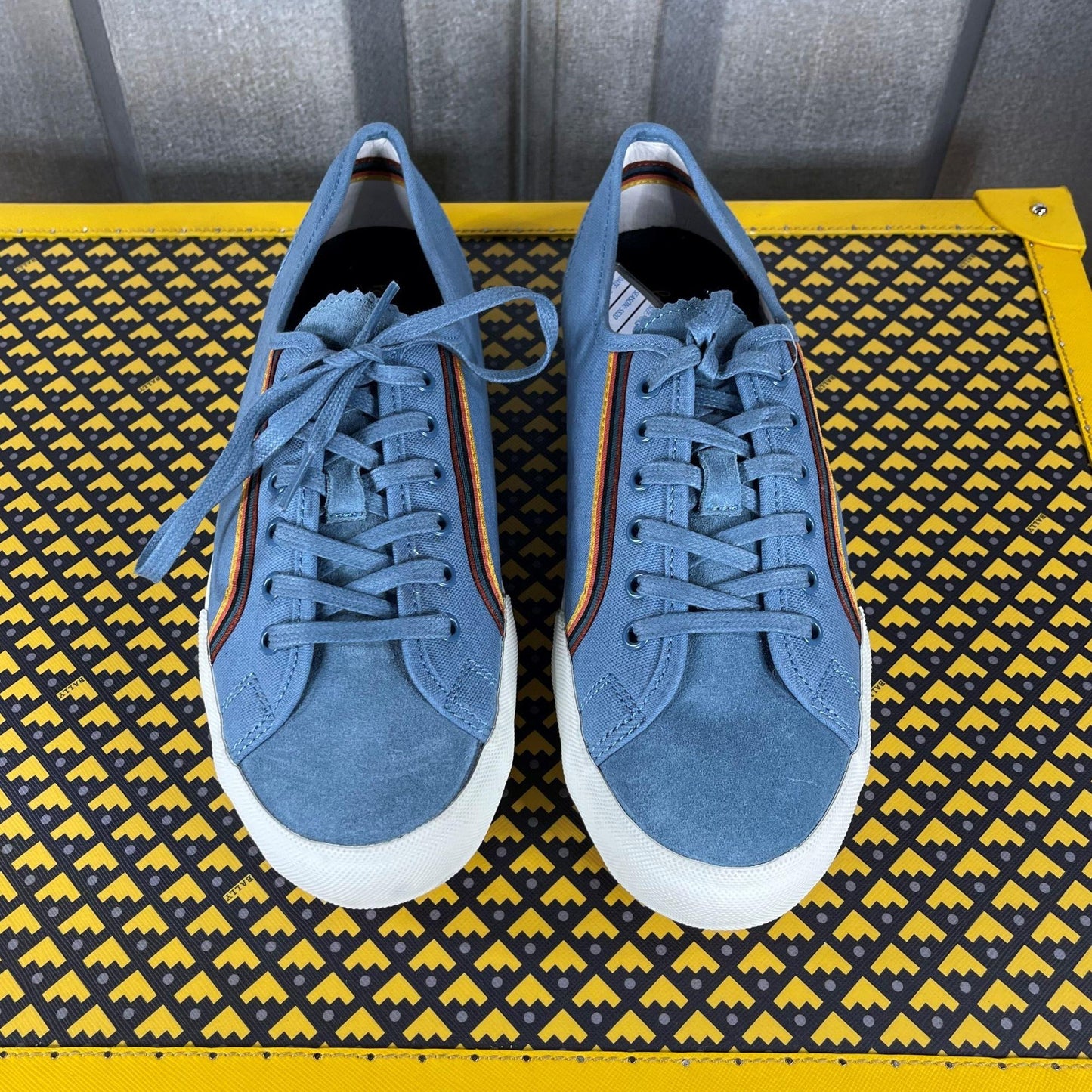 Paul Smith NEL05 Nelson Blue Sneakers DISPLAY | Positivo Clothing