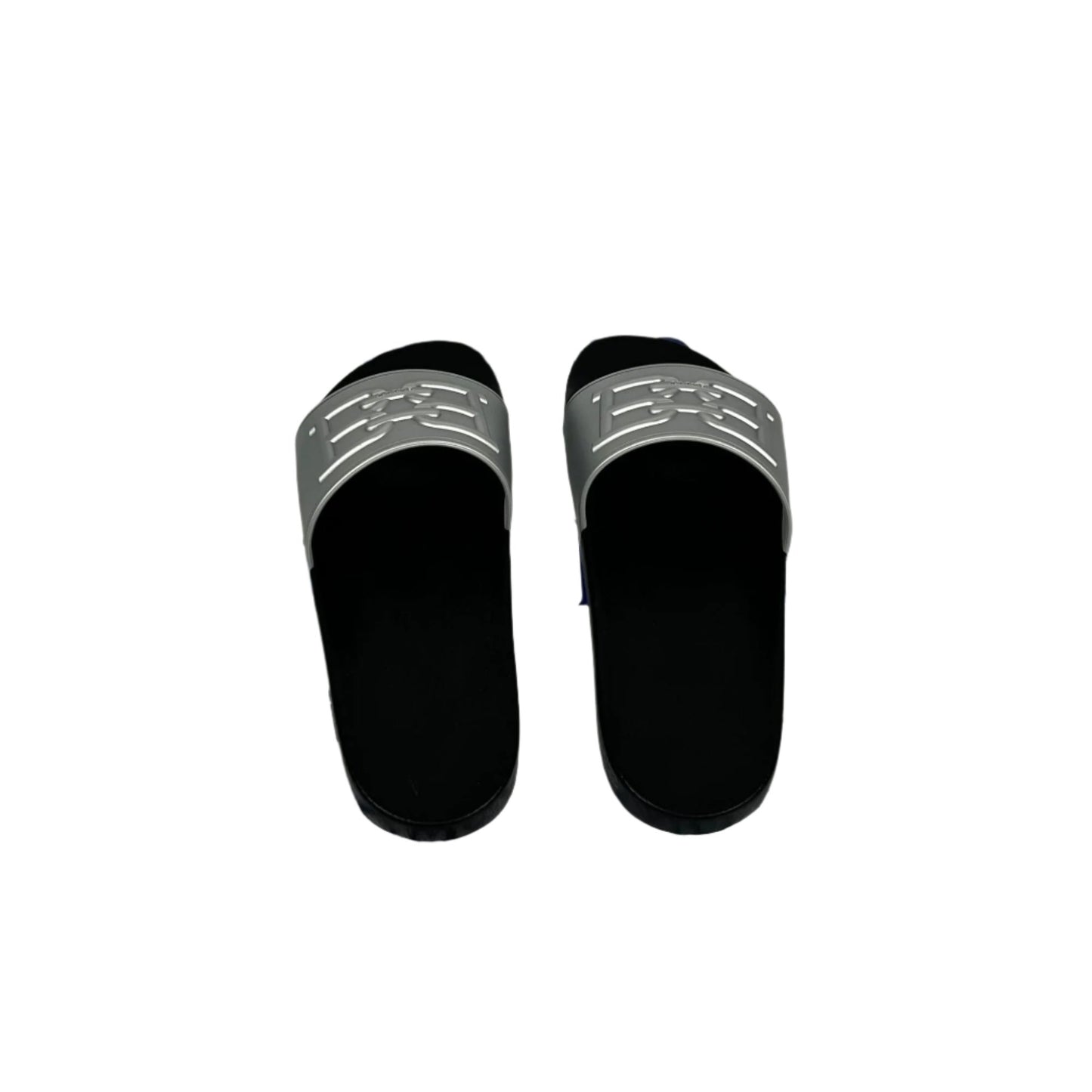 Bally Mens Scotty Silver Rubber Sandals | Positivo Clothing