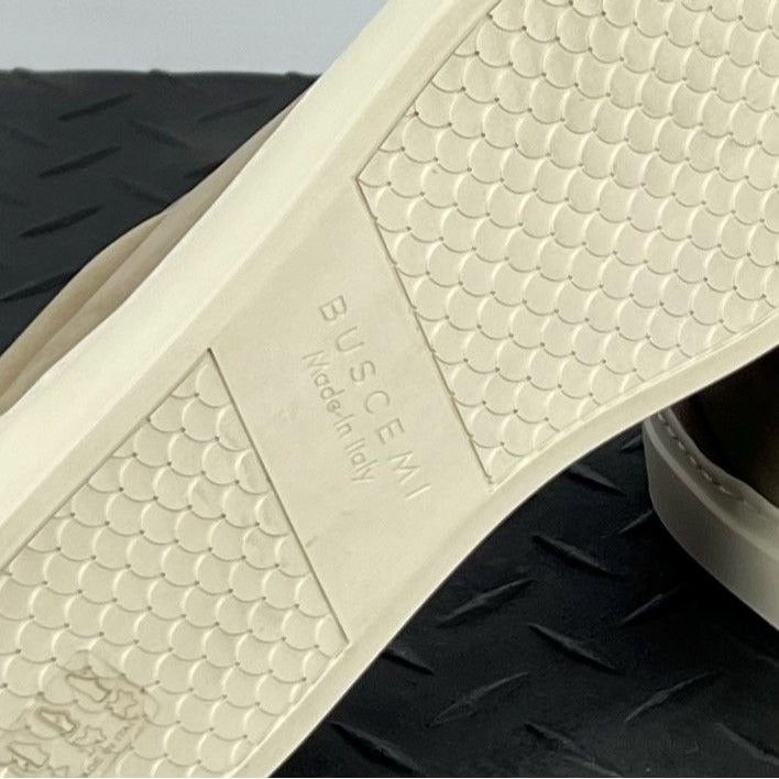 Buscemi Womens Tennis Lock Fog Nubuck Sneakers SAMPLE | Positivo Clothing