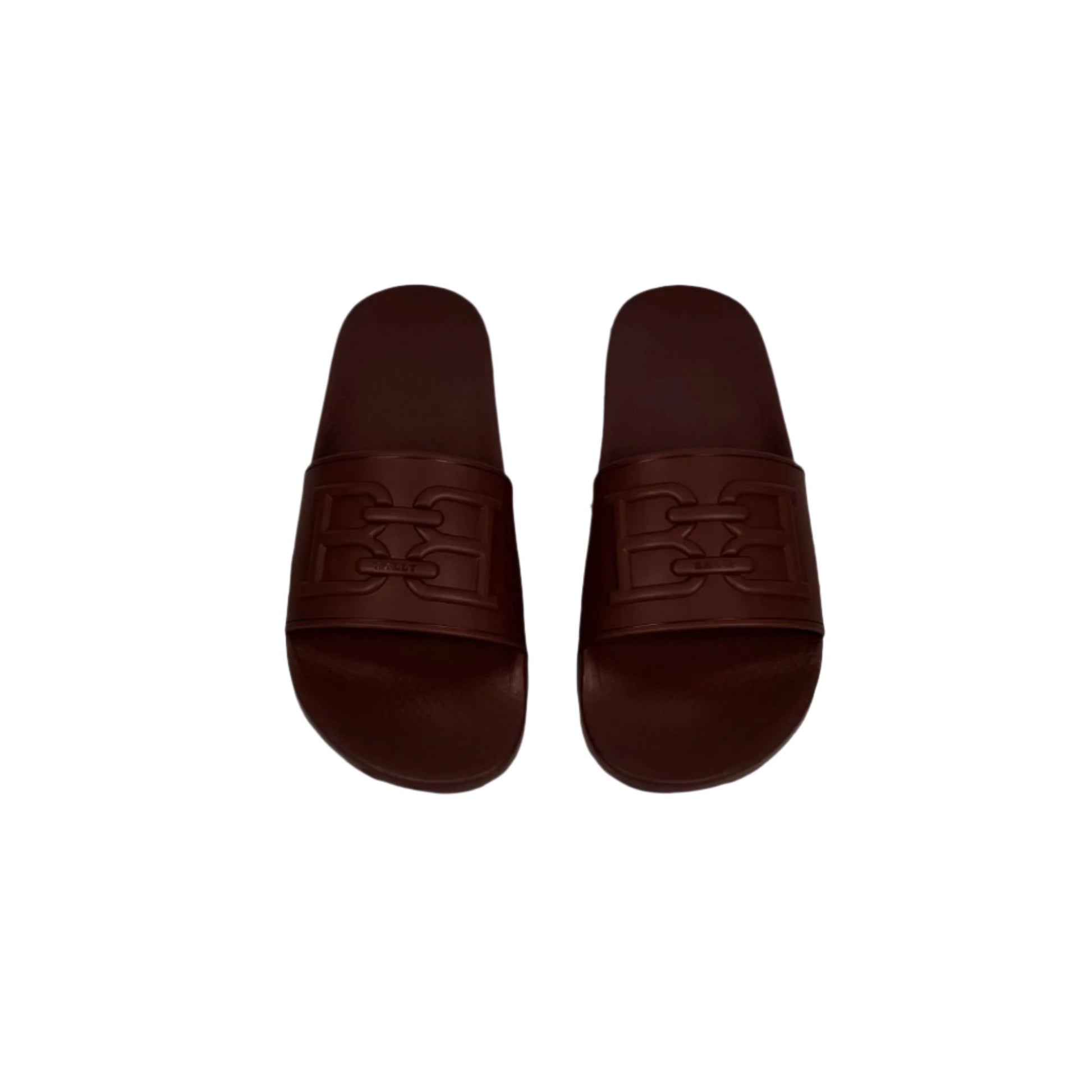 Bally Mens Scotty Heritage Red 21 Rubber Sandals | Positivo Clothing