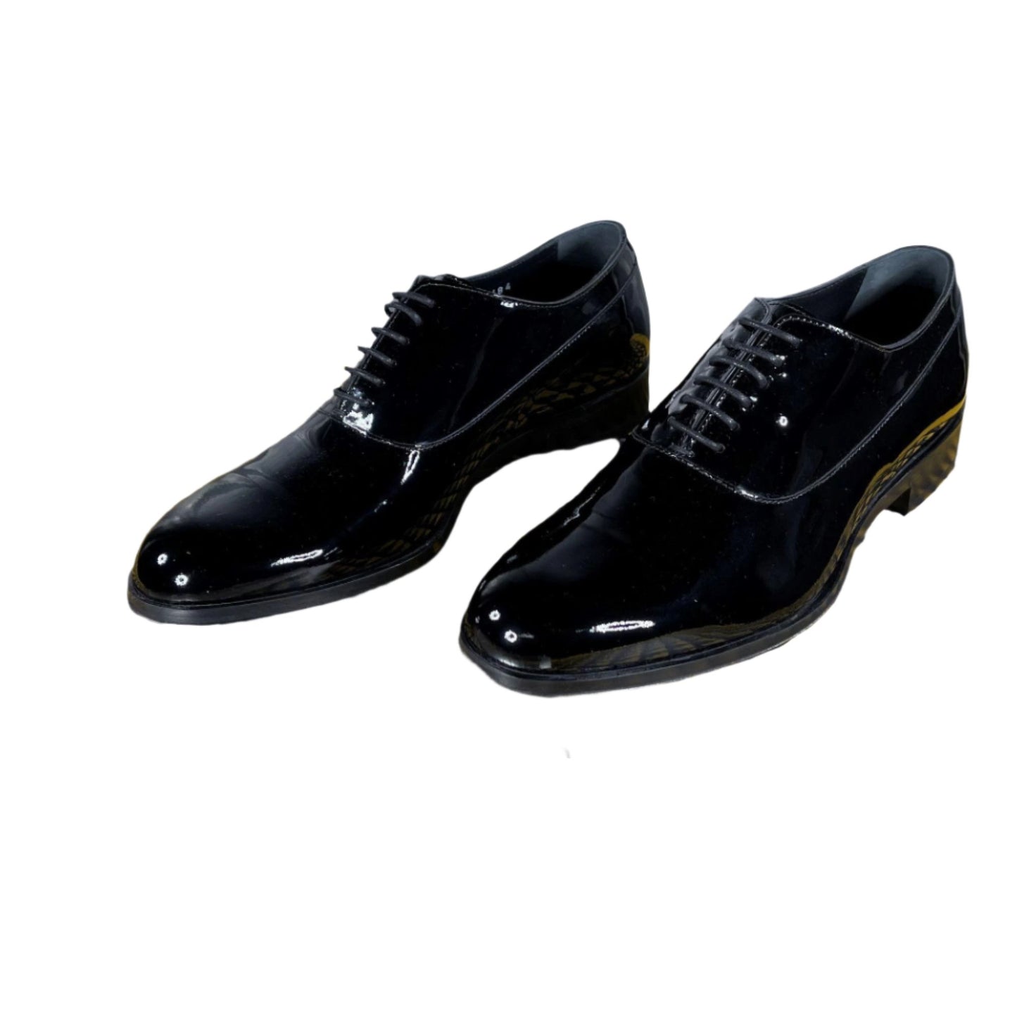 Paul Smith NOA01 Noam Black Patent Leather Oxfords | Positivo Clothing