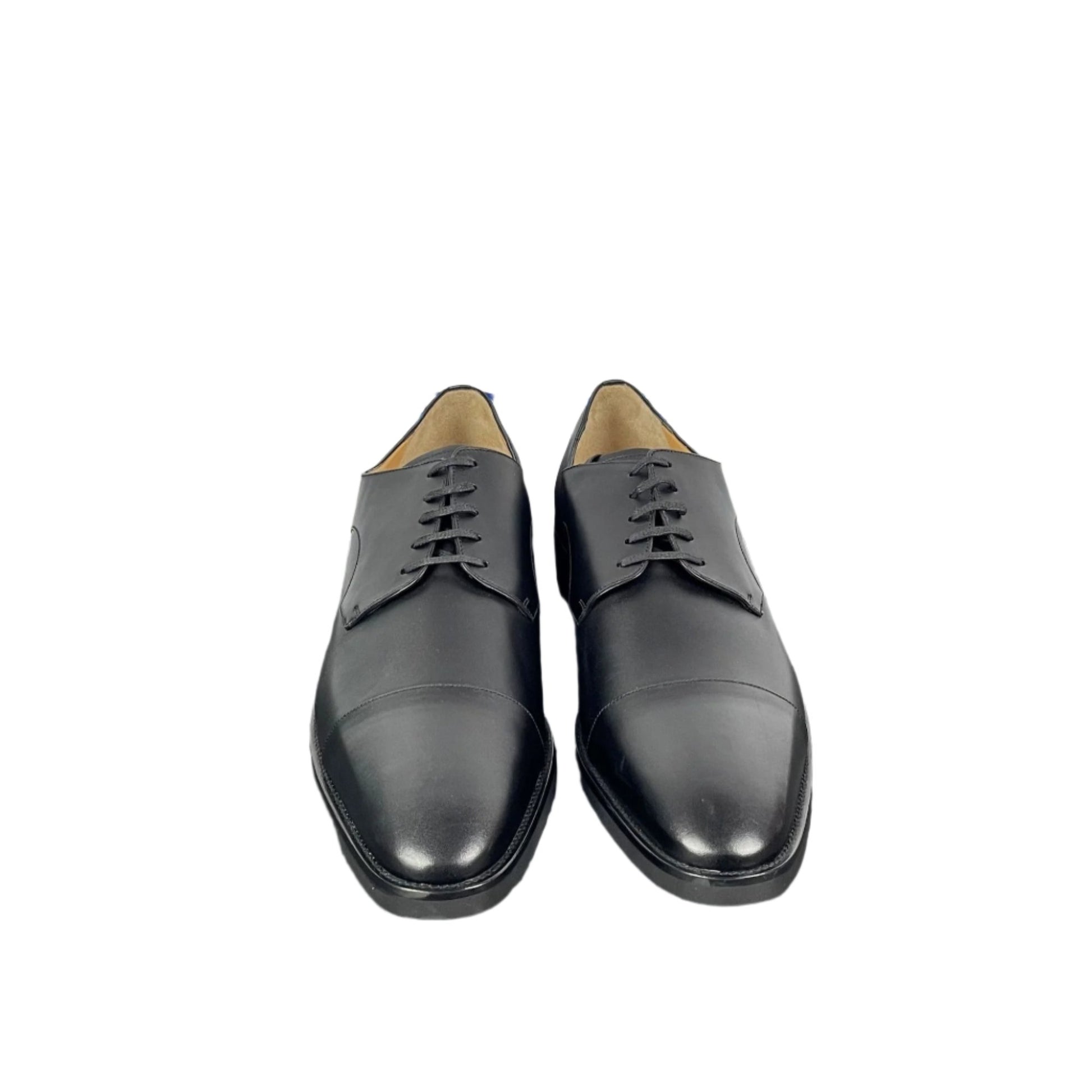 Bally Scrivian Black Leather Derby Shoes | Positivo Clothing