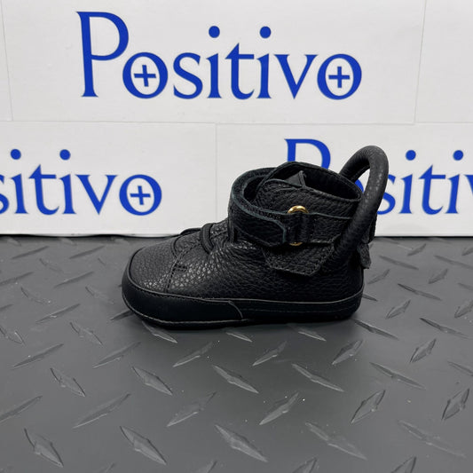 Buscemi 100MM Baby Alce Black Leather Sneakers | Positivo Clothing