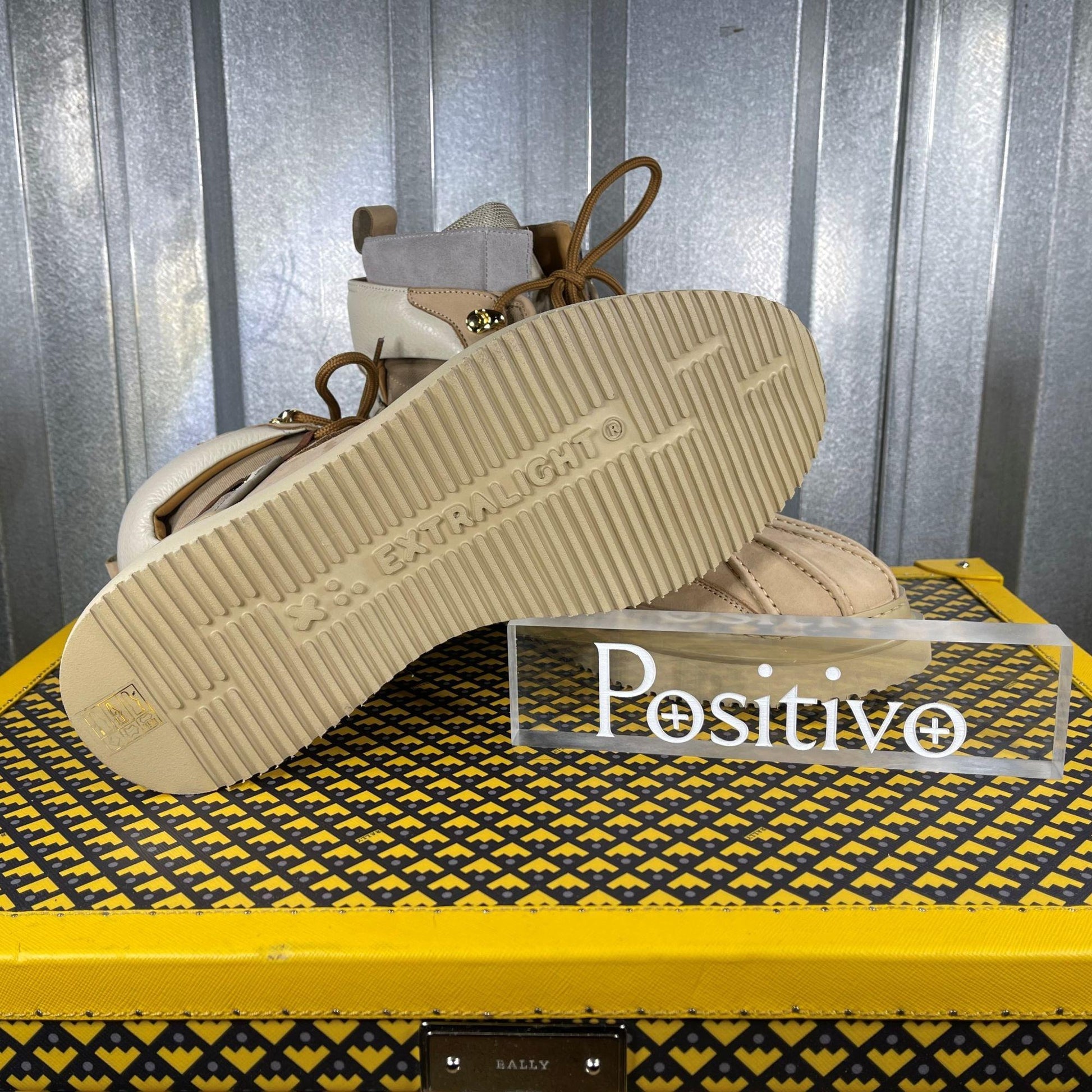 Buscemi Duck Boot Tan Suede Boots | Positivo Clothing