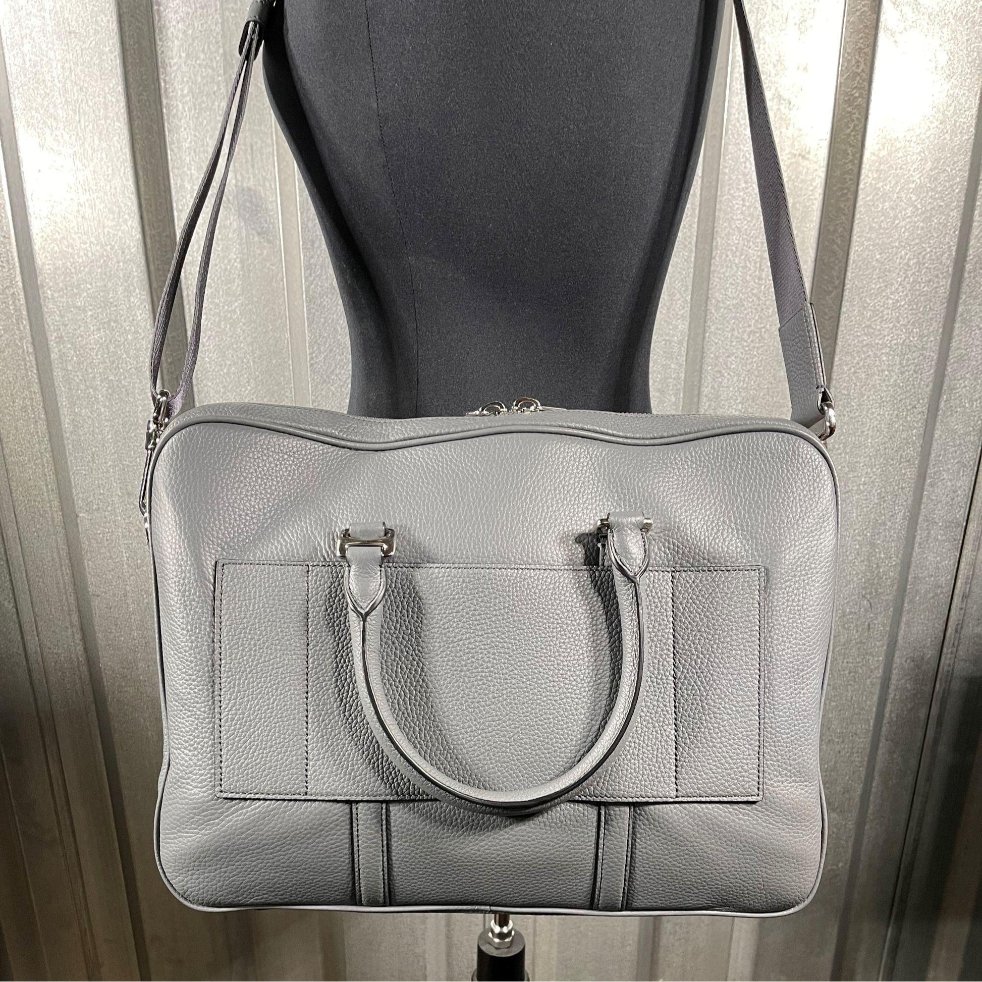 Bally Mens Maleso Garconne Leather Business Bag | Positivo Clothing