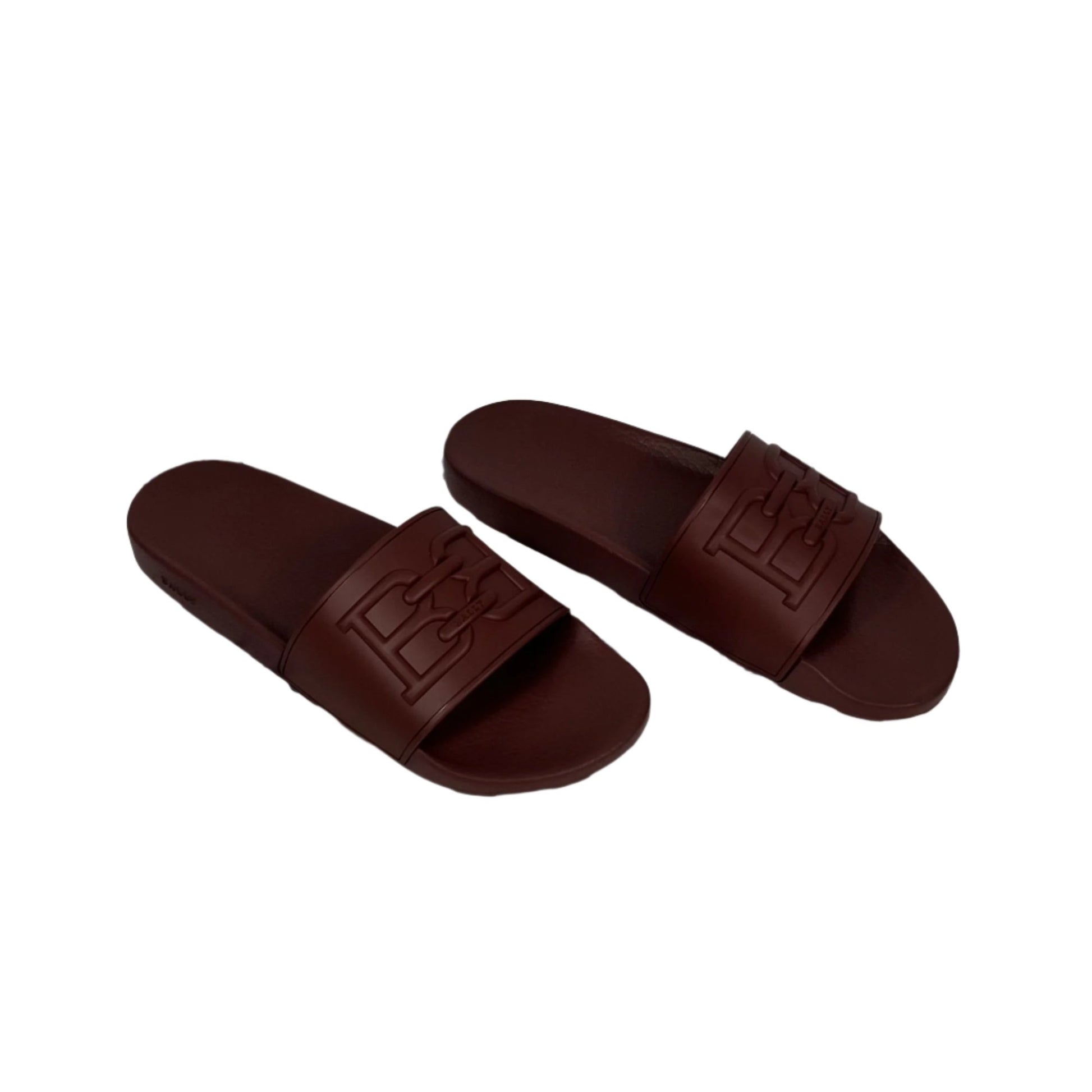 Bally Mens Scotty Heritage Red 21 Rubber Sandals | Positivo Clothing