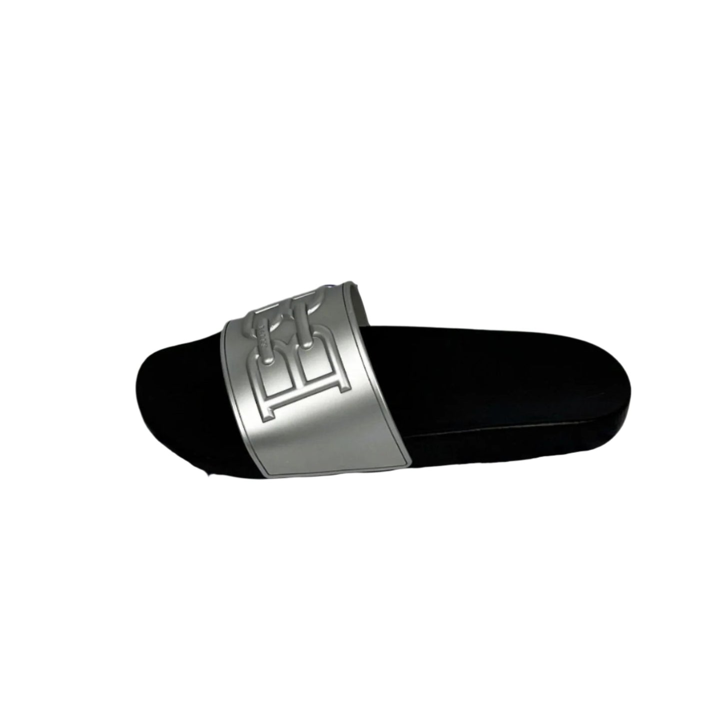 Bally Mens Scotty Silver Rubber Sandals | Positivo Clothing