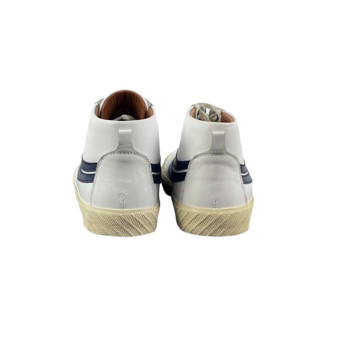 Bally Shetan White Leather Sneakers | Positivo Clothing