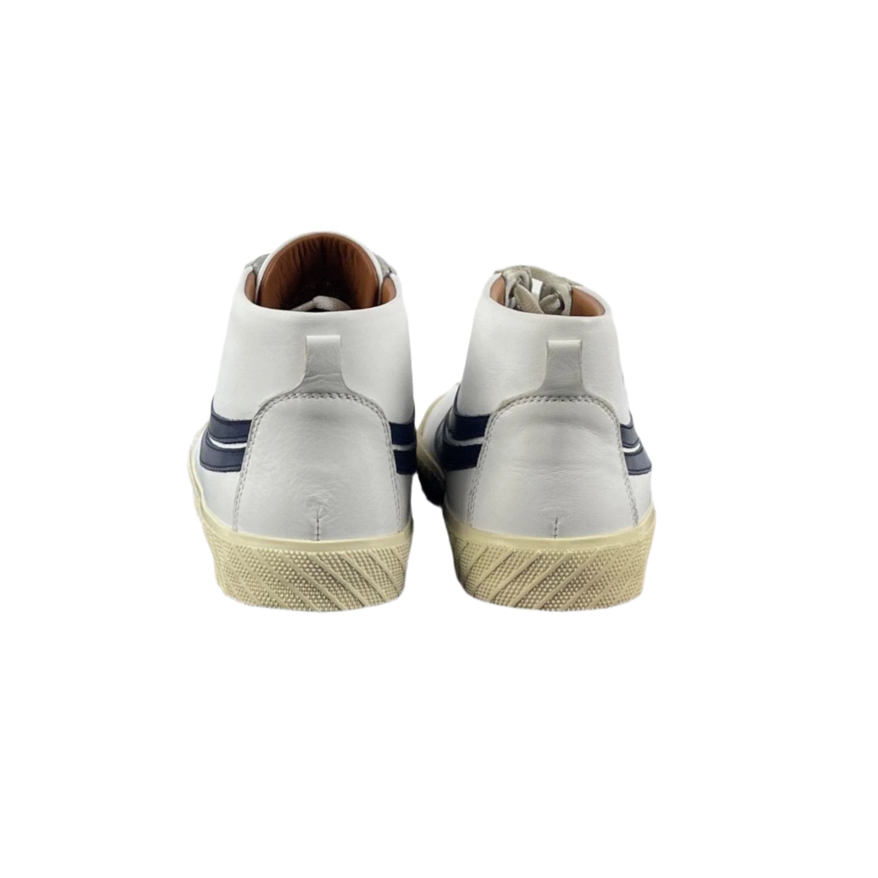 Bally Shetan White Leather Sneakers | Positivo Clothing