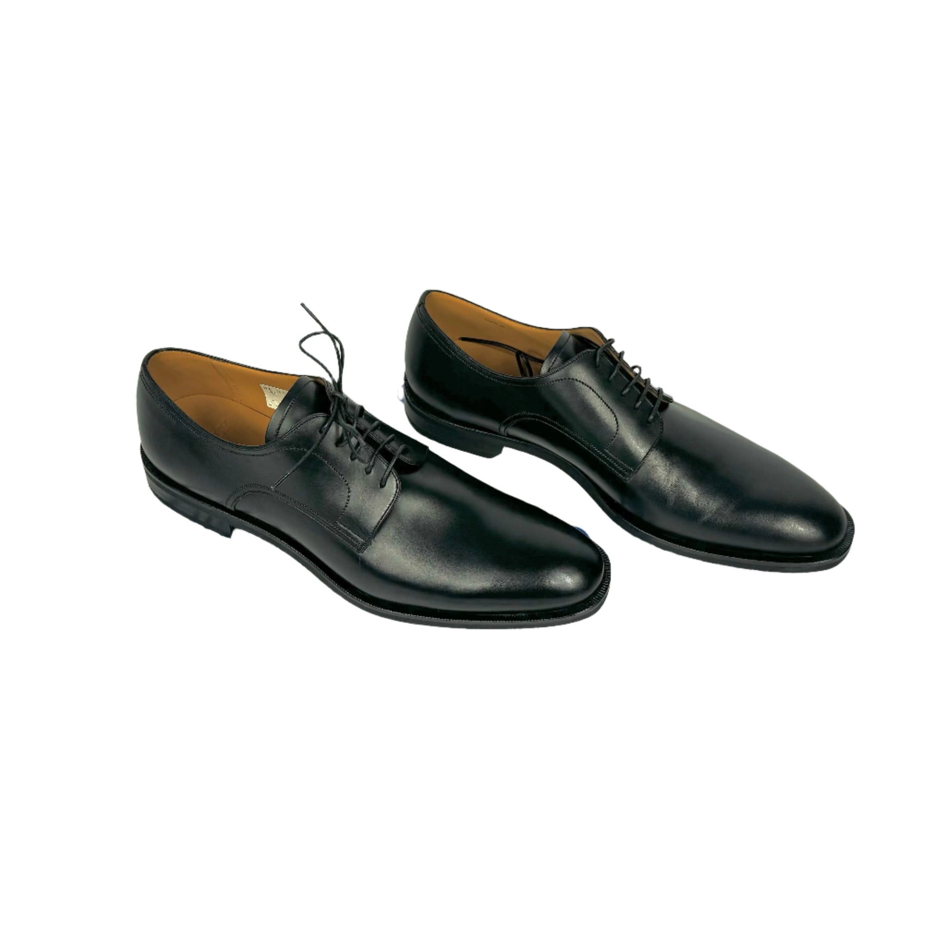 Bally Salfano Black Leather Derby - Positivo Clothing
