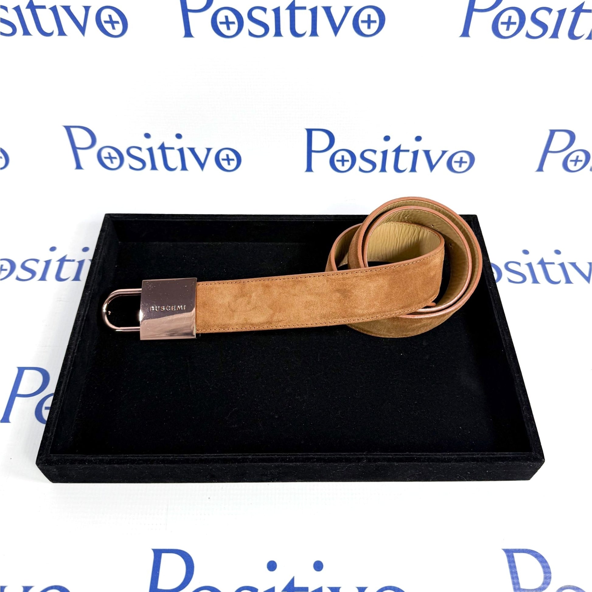 Buscemi Belt Lock Terra Nubuck Leather | Positivo Clothing