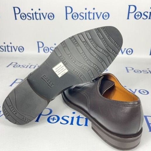 Bally Salfano Chocolate Leather Derby Shoes | Positivo Clothing