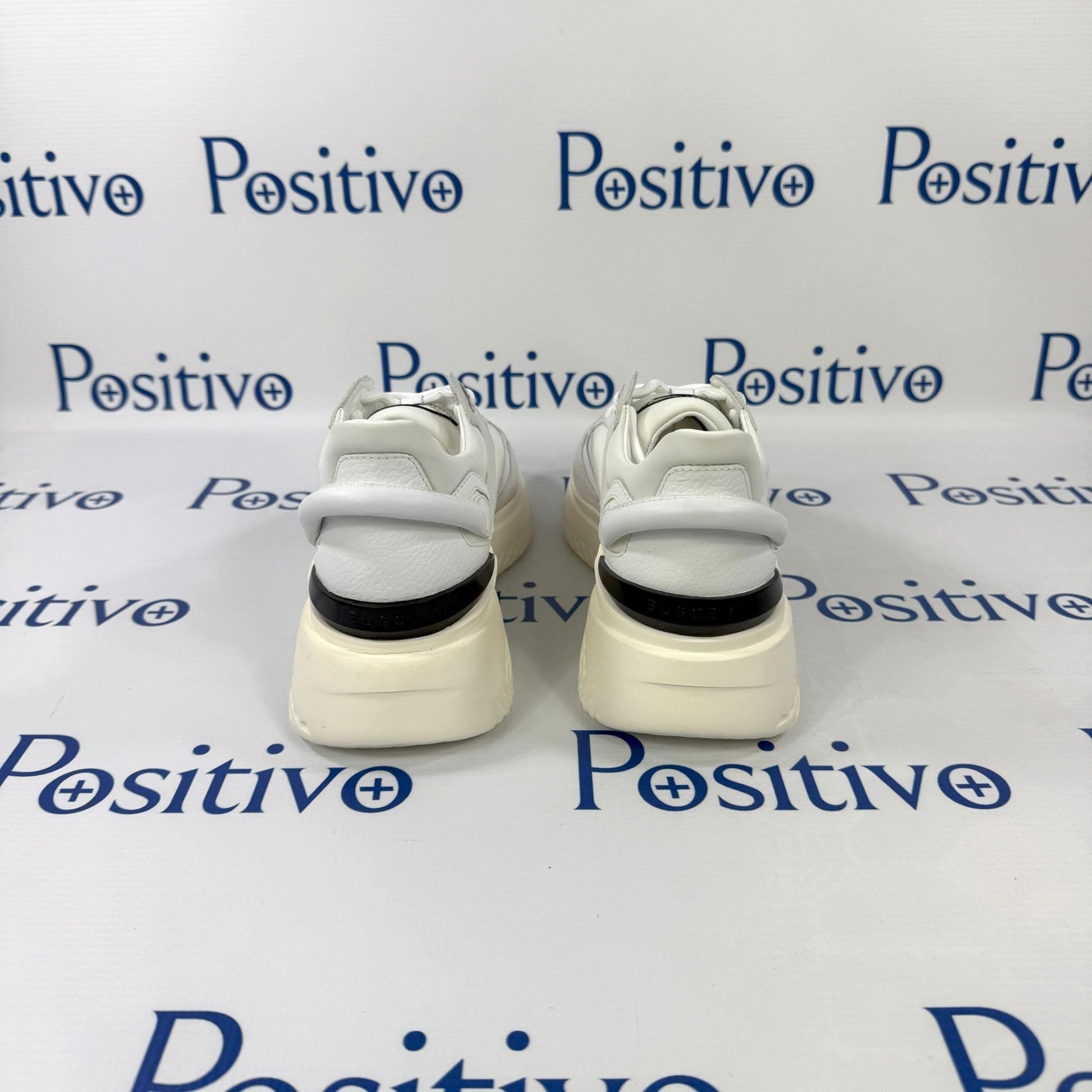 Buscemi Veloce Mix Alce Bianco Ottico Suede Neoprene Sneakers | Positivo Clothing