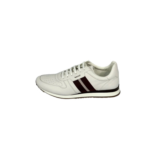 Bally Astel White Leather Sneakers | Positivo Clothing