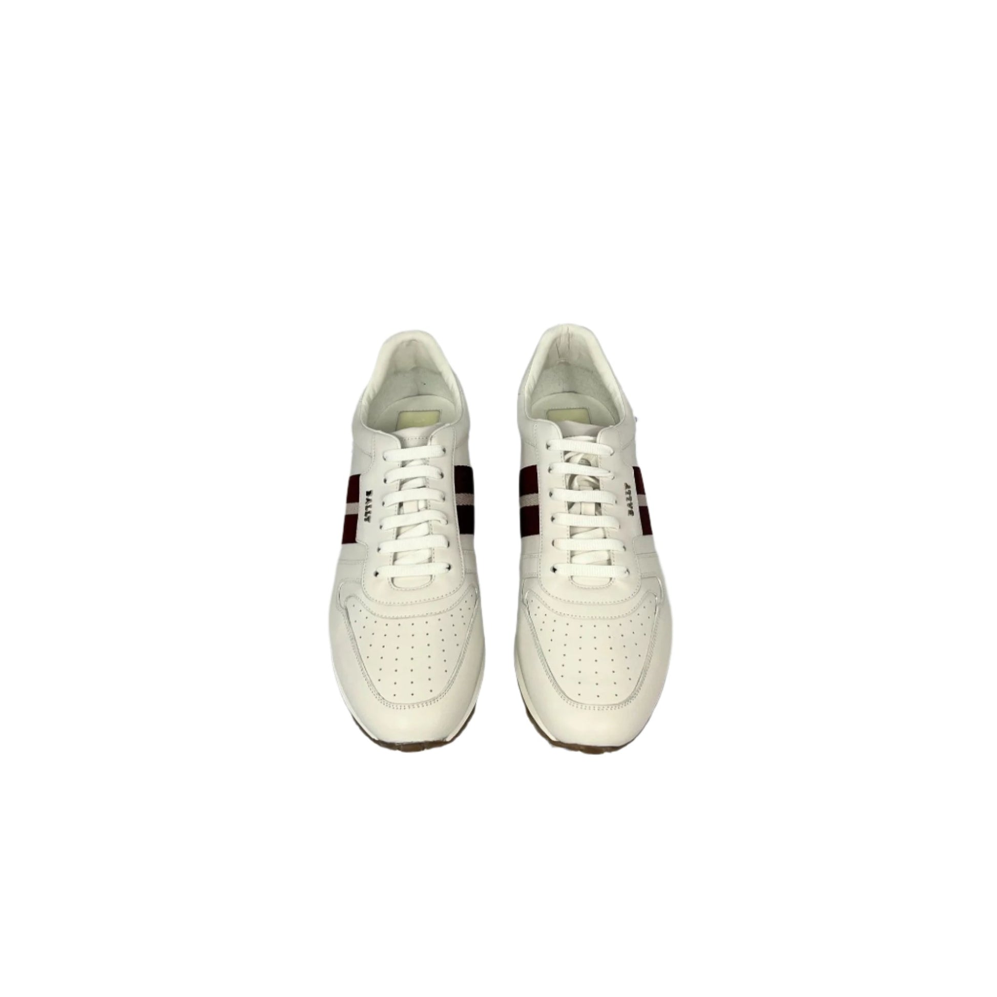 Bally Astel White Leather Sneakers | Positivo Clothing