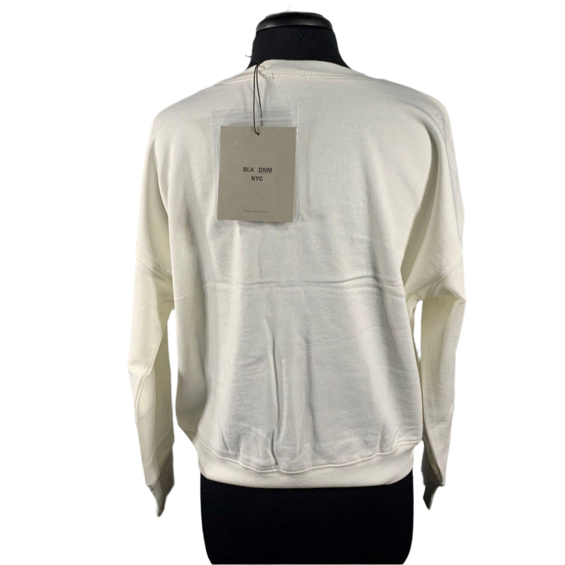 BLK DNM Womens Milk Long Sleeves Sweatshirt | Positivo Clothing