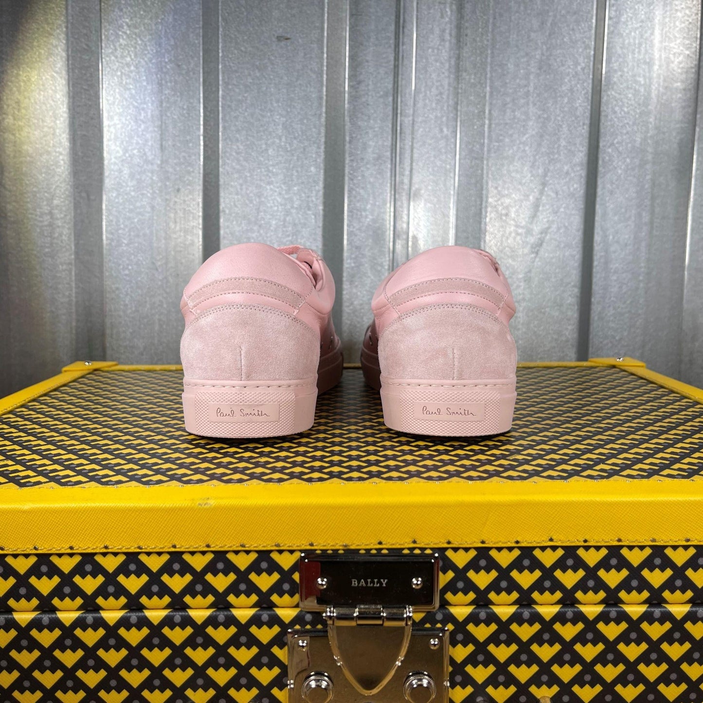 Paul Smith PRI10 Primo Powder Pink Leather Low Top Sneakers | Positivo Clothing