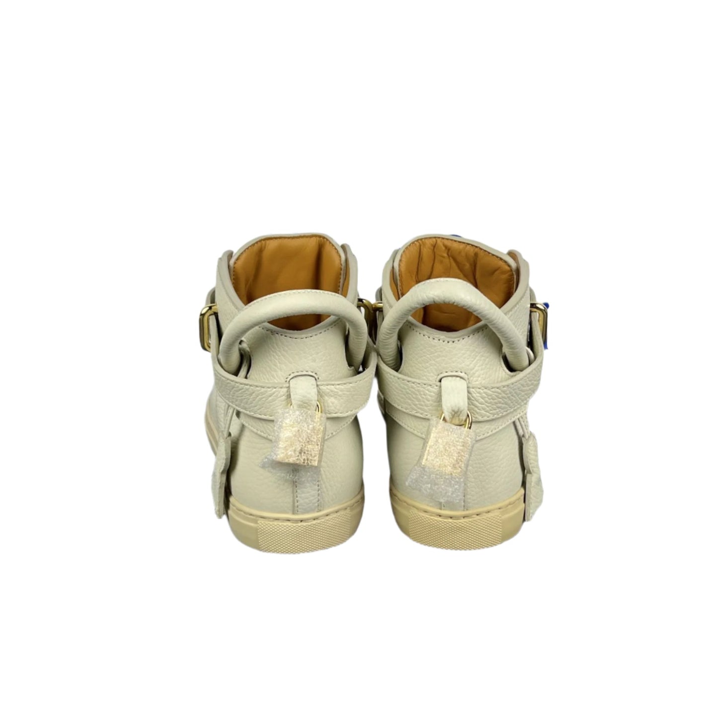 Buscemi Men's 100MM Avorio Leather Sneakers SAMPLE