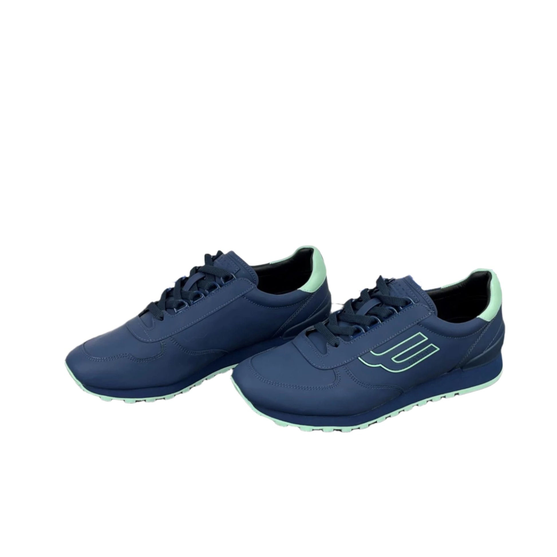 Bally Gavino Blue Sky Leather Sneakers | Positivo Clothing