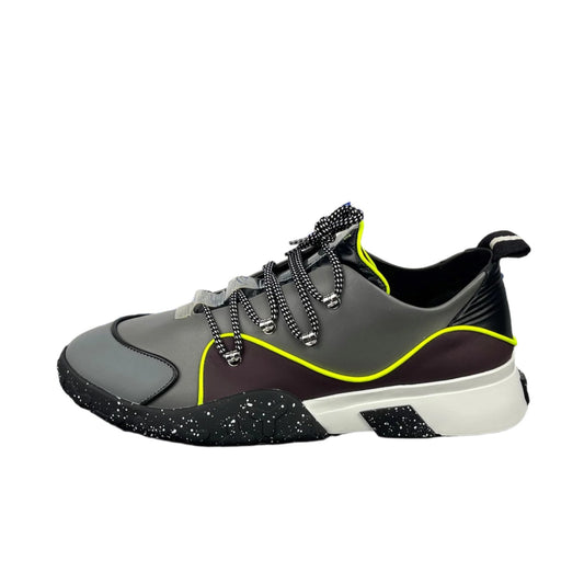 Bally Gady Prune Leather Low Top Sneakers | Positivo Clothing