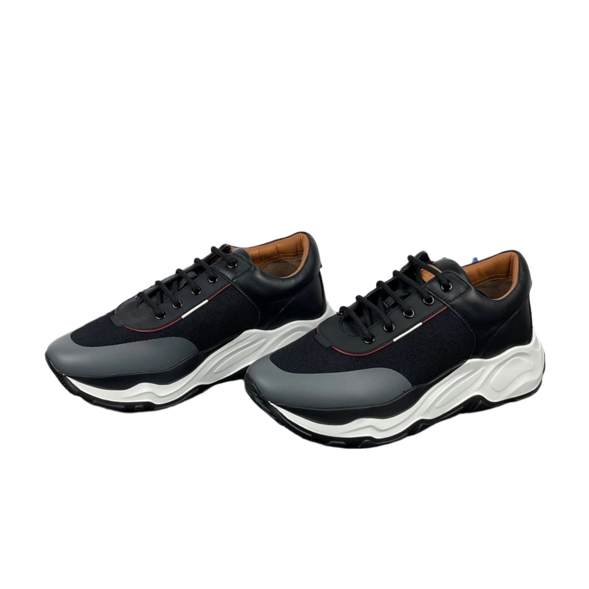 Bally Brander Black Polyester Sneakers | Positivo Clothing