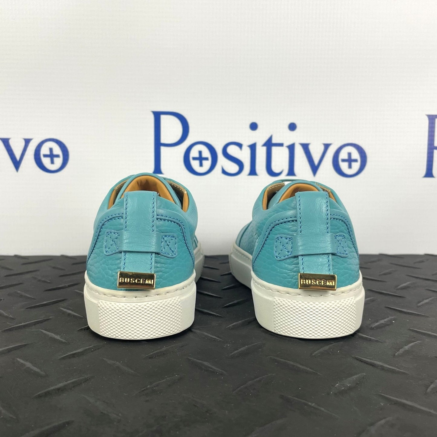 Buscemi 50MM Kid Oxygen Leather Sneakers | Positivo Clothing