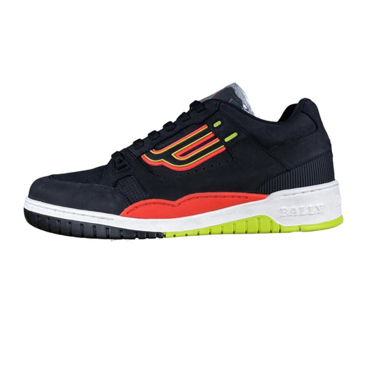 Bally Kuba Black Leather Low Top Sneakers | Positivo Clothing