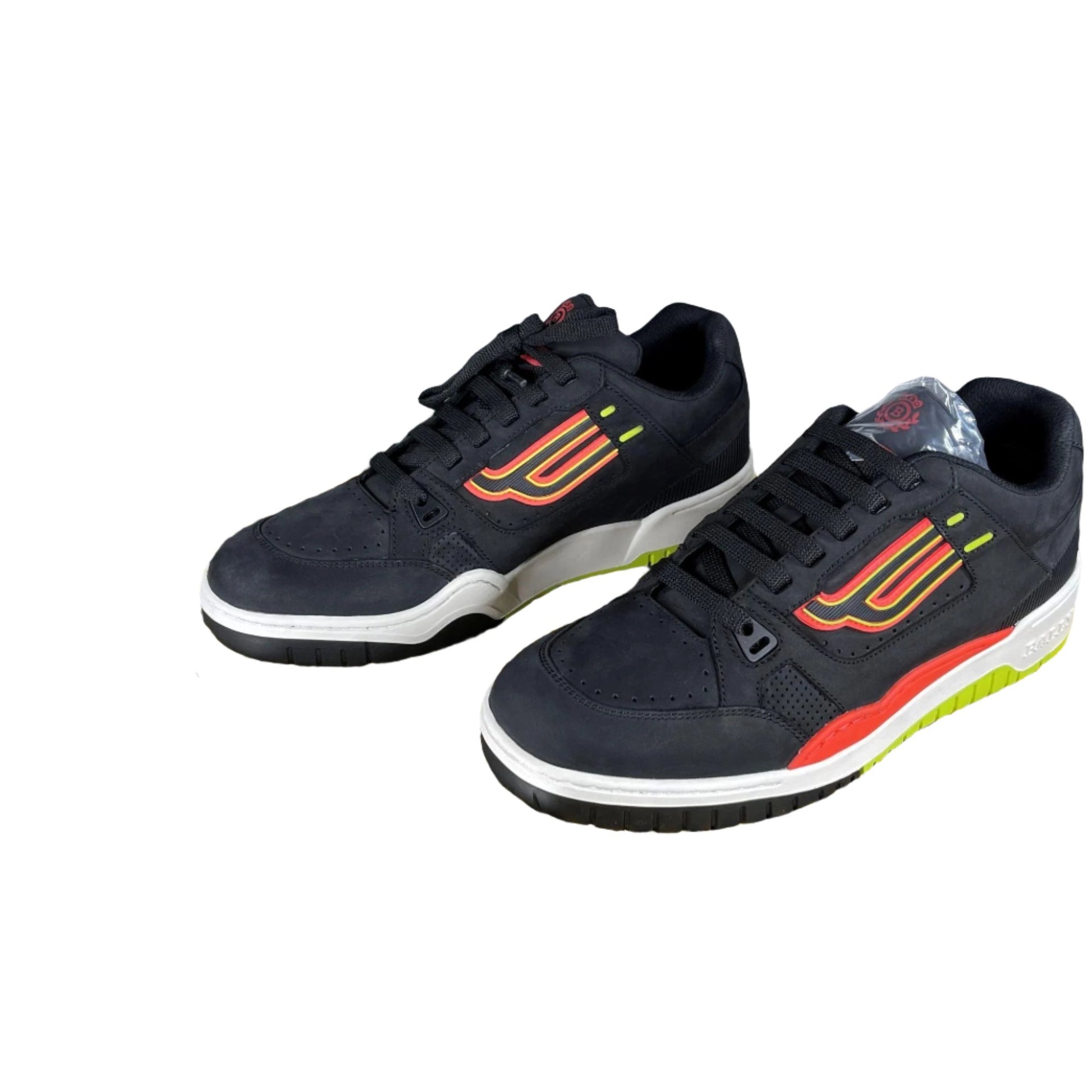 Bally Kuba Black Leather Low Top Sneakers | Positivo Clothing