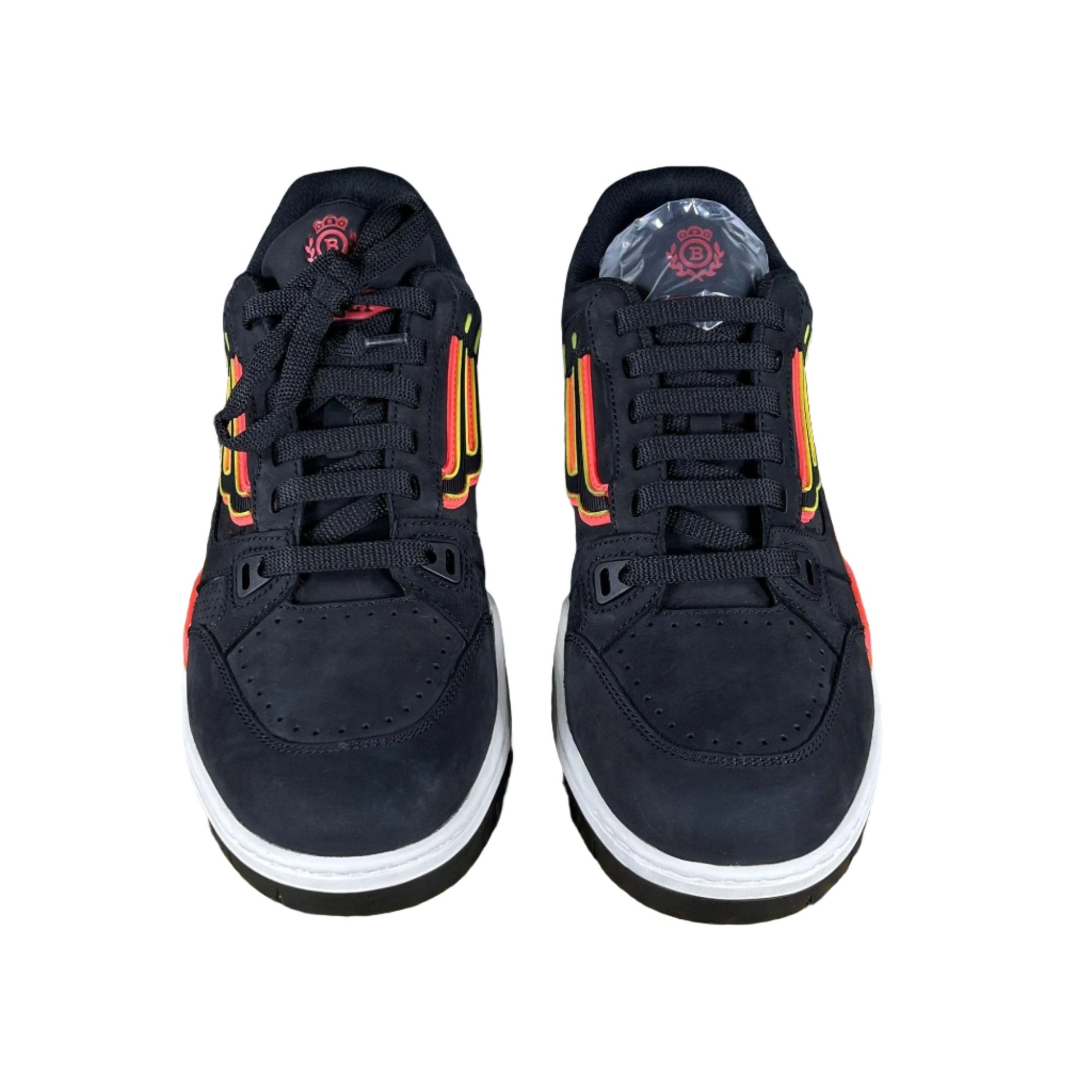 Bally Kuba Black Leather Low Top Sneakers | Positivo Clothing
