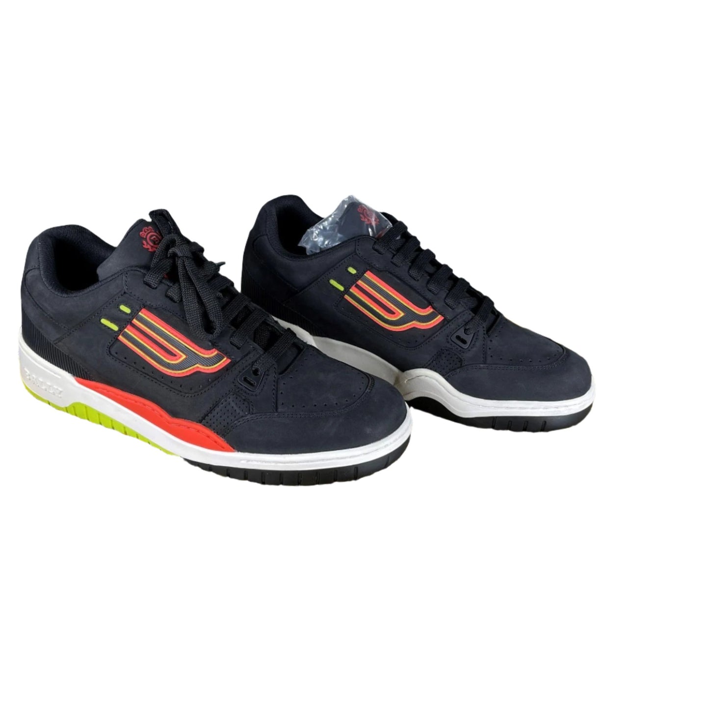 Bally Kuba Black Leather Low Top Sneakers | Positivo Clothing