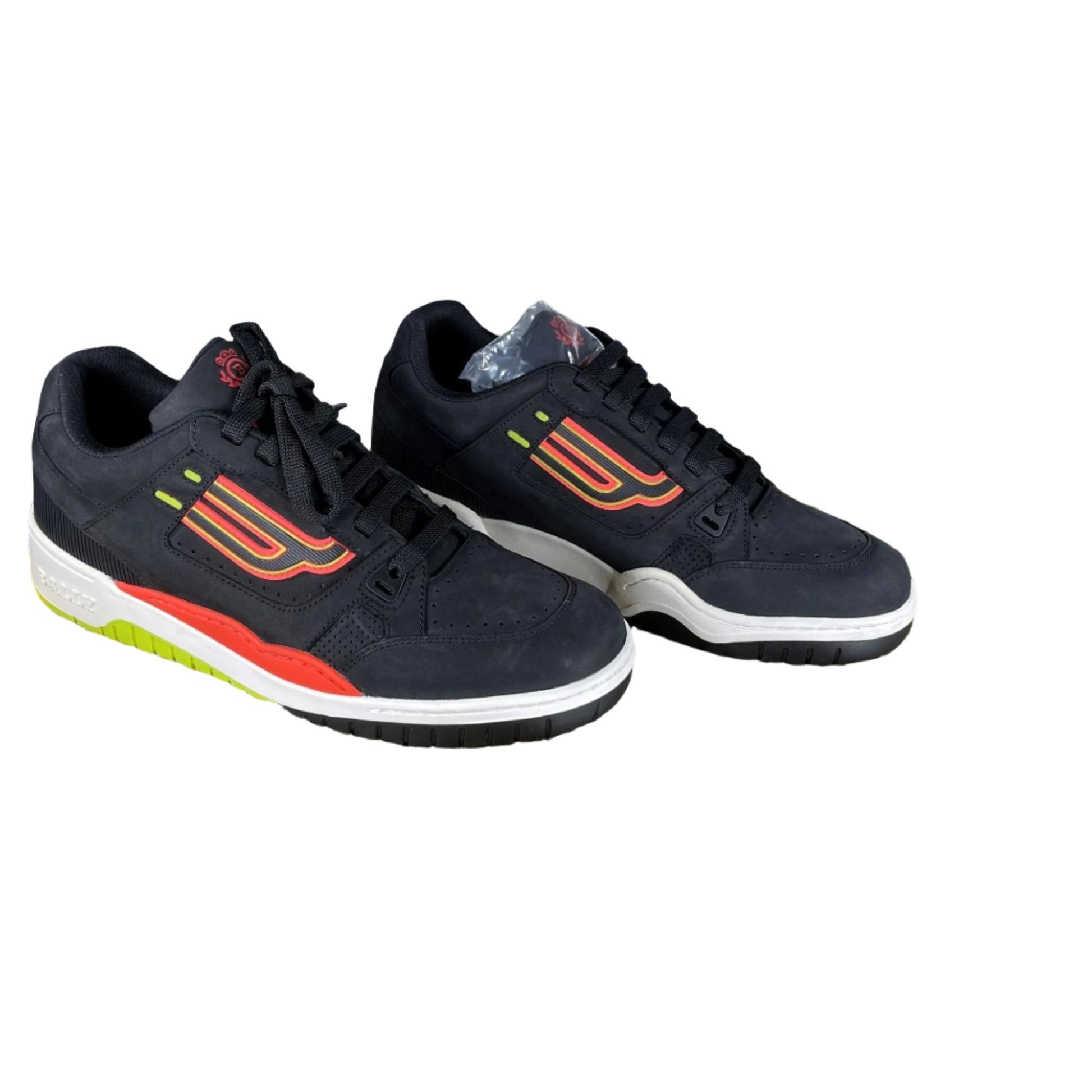 Bally Kuba Black Leather Low Top Sneakers | Positivo Clothing