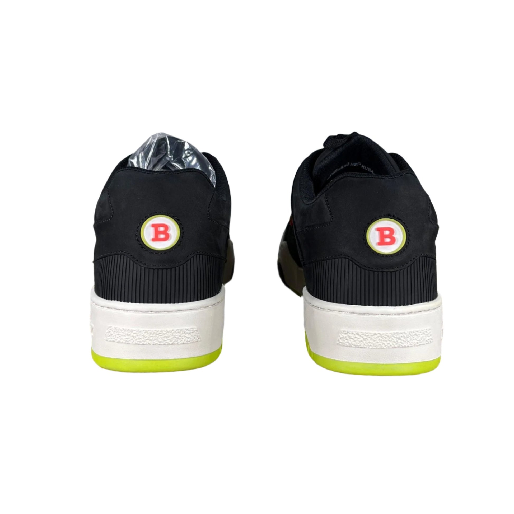 Bally Kuba Black Leather Low Top Sneakers | Positivo Clothing