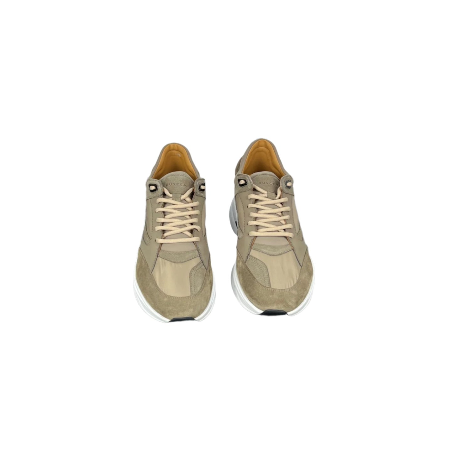 Buscemi Veloce Mix Dove Grey Suede Sneakers