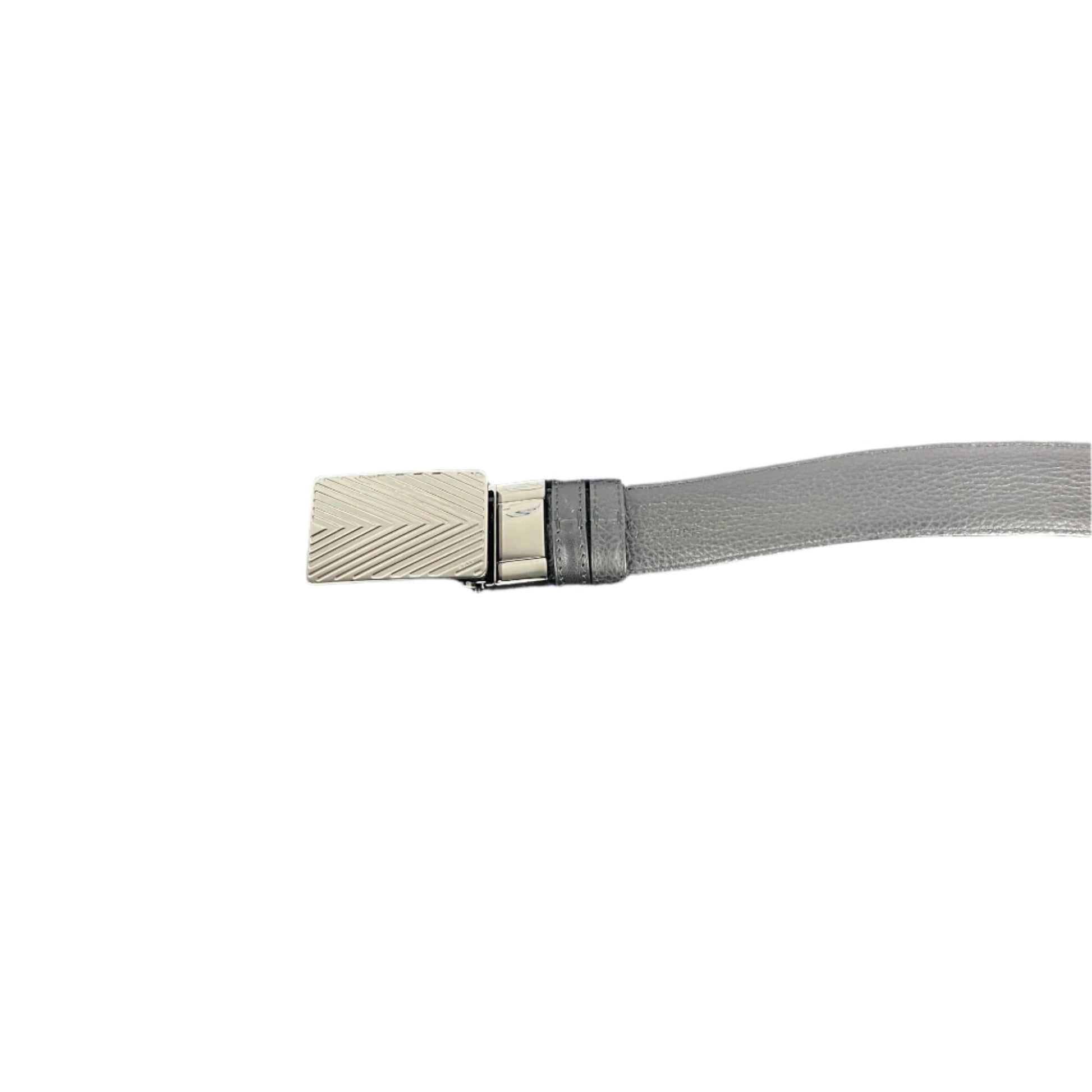 Bally Grant Black Leather Adjustable/Reversible Belt | Positivo Clothing
