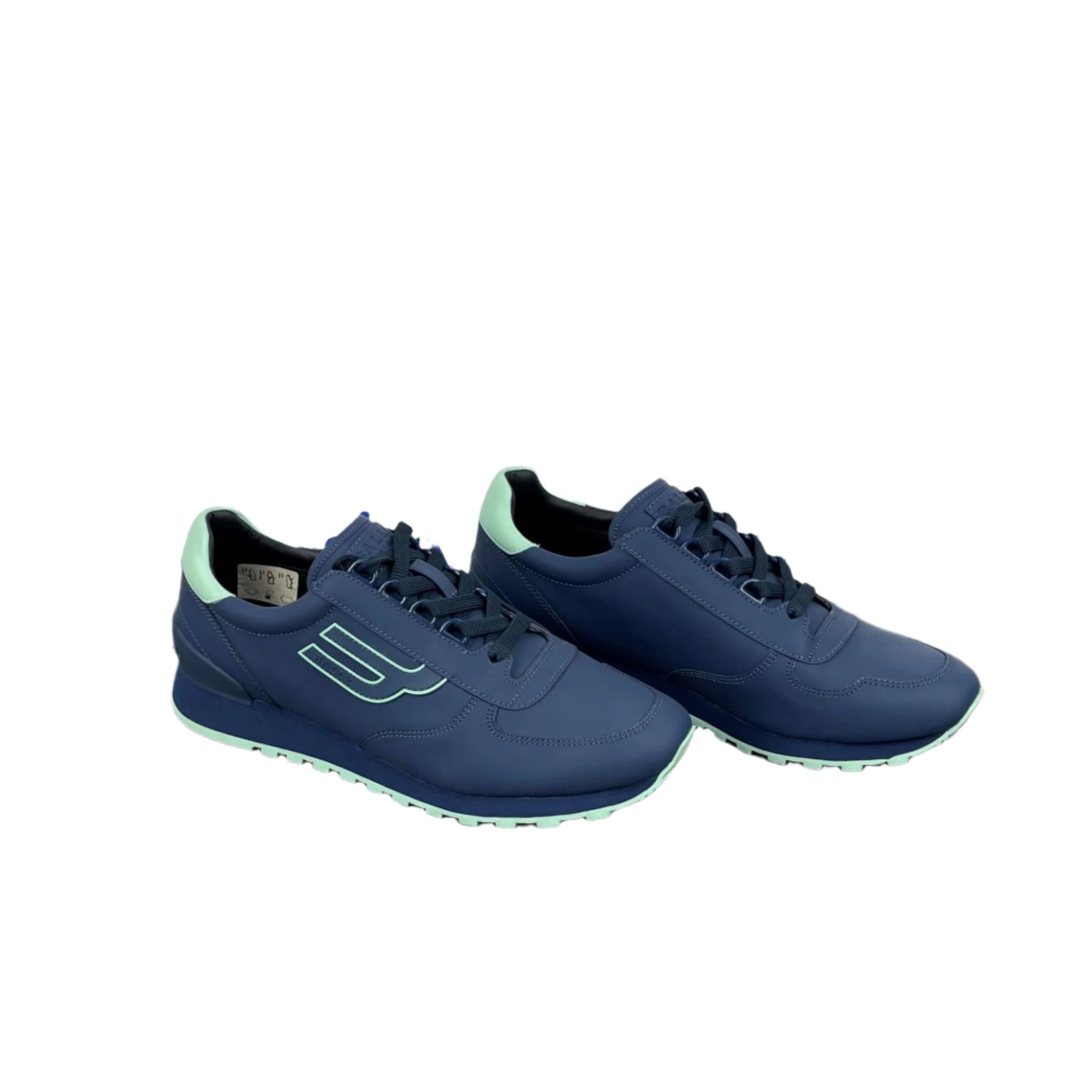 Bally Gavino Blue Sky Leather Sneakers | Positivo Clothing