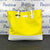 Buscemi Unisex Tote Nylon Neon Yellow Tote Bag